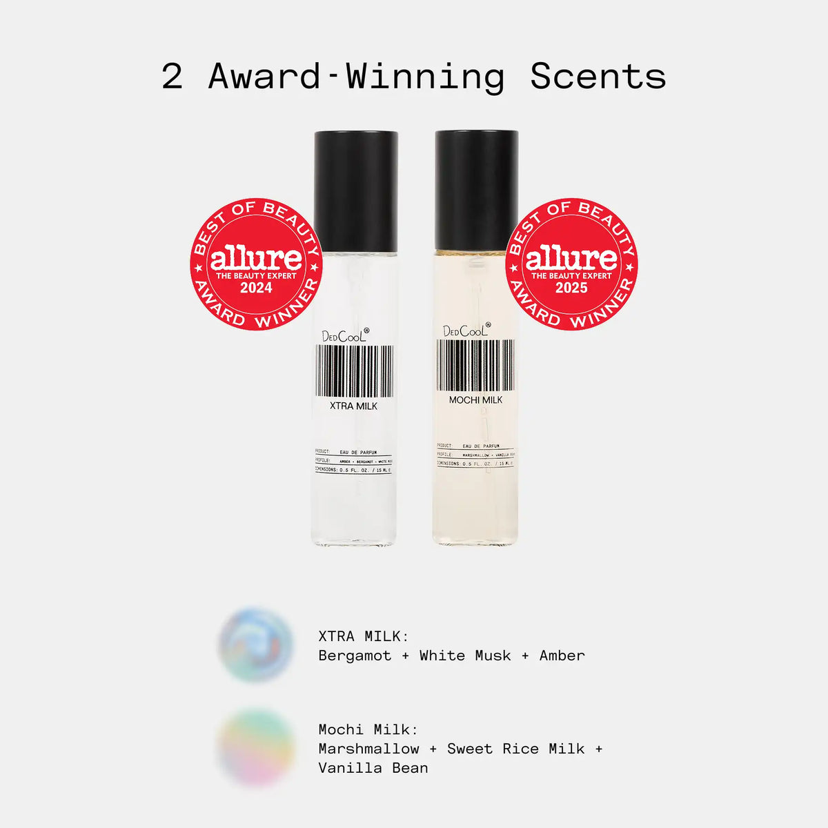 Travel Spray Duo Xtra Milk + Mochi Milk